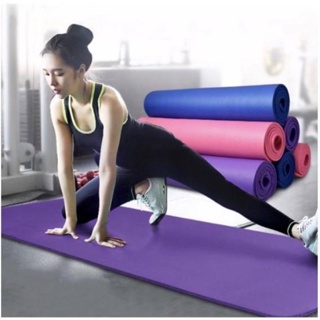 FF.shop-เสื่อโยคะ YOGA MAT ขนาดใหญ่ 183x61cm หนา8มิล พร้อมส่ง#1159