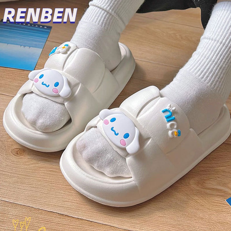 renben-รองเท้าแตะ-รองเท้าแตะกันลื่นด้านล่างนุ่มมีสไตล์ของผู้หญิง