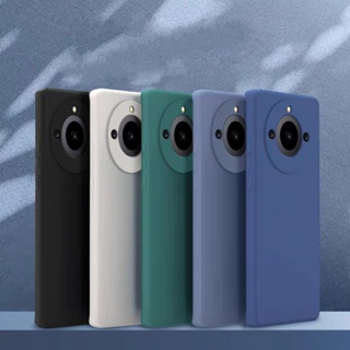 ของแท้ เคสโทรศัพท์มือถือ ซิลิโคนนิ่ม TPU สีพื้น สําหรับ Realme 11 Pro Plus 11 Pro Plus 11 Pro Plus