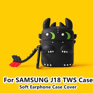 【ส่วนลด】เคสหูฟัง แบบนิ่ม ลายการ์ตูน สําหรับ SAMSUNG J18 TWS SAMSUNG J18 TWS