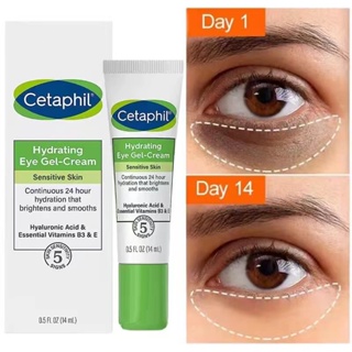 Cetaphil อายครีม กรดไฮยารูลอนิก ให้ความชุ่มชื้น ลดรอยคล้ําใต้ตา ขนาดพกพา