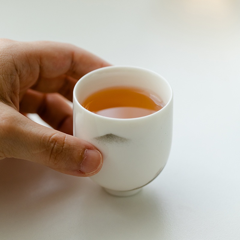 guanshanyue-ถ้วยชาเซรามิก-สไตล์ญี่ปุ่น-เรียบง่าย-a013