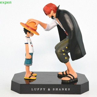 Expen โมเดลฟิกเกอร์ PVC รูปการ์ตูนอนิเมะ Monkey D Luffy ของขวัญวันเกิด สําหรับตกแต่งบ้าน