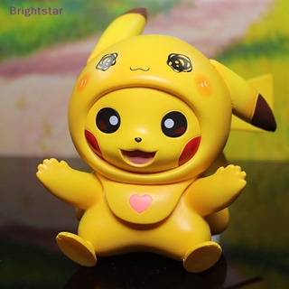 โมเดลฟิกเกอร์ PVC รูปอนิเมะ Psyduck Eevee Pokemon Pikachu ของเล่นสําหรับเด็ก