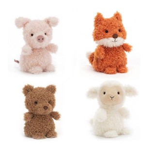 Ukjellycatsmall animallittleplush ของเล่นตุ๊กตาหมีจิ้งจอก แกะ ไก่ สุนัขจิ้งจอก KFNA