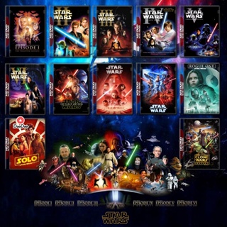 DVD Star Wars ทั้งหมด 11 ภาค DVD Master เสียงไทย (เสียง ไทย/อังกฤษ | ซับ ไทย/อังกฤษ) หนัง ดีวีดี