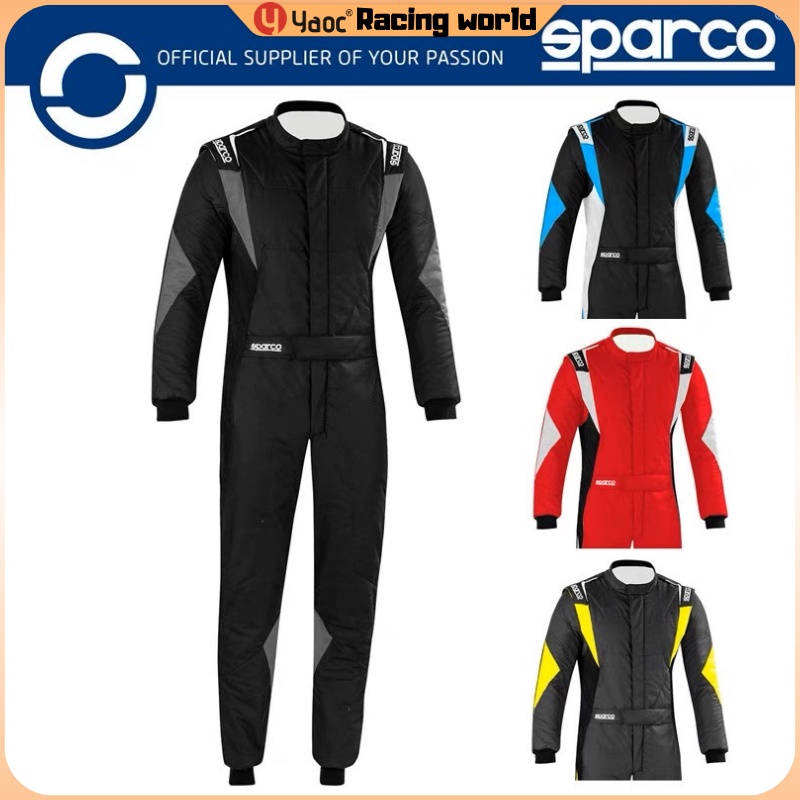 Yyaoc®Car pull jumpsuit sparco racing jumpsuit kart car suit car cross