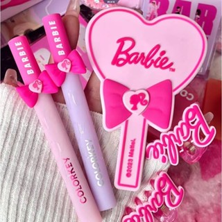 Colorkey X Barbie Kelaqi กิ๊บติดผม กระจกแต่งหน้า ขนาดเล็ก ราคาไม่แพง สําหรับเด็กผู้หญิง คอสเพลย์ บาร์บี้ [BL]