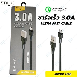 สายชาร์จ Enyx EC-08 ULTRA FAST CABLE 3.0A ชาร์จเร็ว Fast Charge 3.0 สต็อกไทยส่งด่วนใน48ชม ของแท้รับประกัน 1 ปี