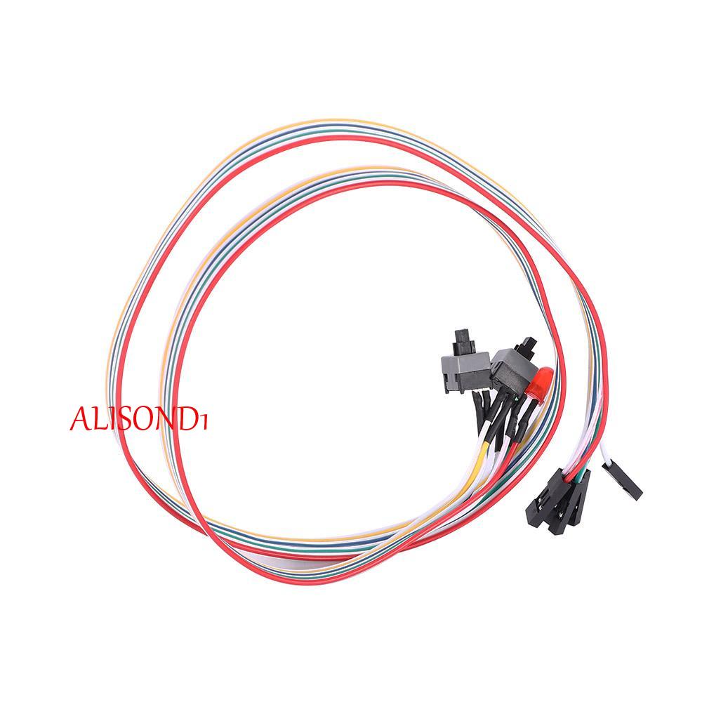 alisond1-สายเคเบิลคอมพิวเตอร์-hdd-ไฟ-led-ที่ทนทาน-เคสคอมพิวเตอร์-เปิด-ปิด-สายเคเบิลสวิตช์