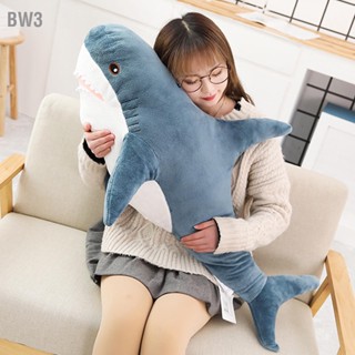 BW3 Shark หมอนตุ๊กตาสัตว์ Plush Soft Fluffy ของขวัญตลกสำหรับ Brave Boys และ Girls Room Decor