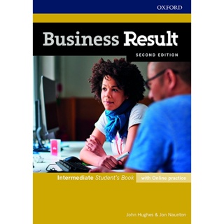 Bundanjai (หนังสือเรียนภาษาอังกฤษ Oxford) Business Result 2nd ED Intermediate : Students Book +Online Practice (P)