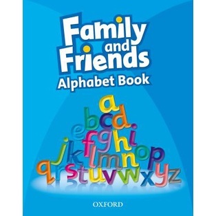 Bundanjai (หนังสือเรียนภาษาอังกฤษ Oxford) Family and Friends : Alphabet Book (P)