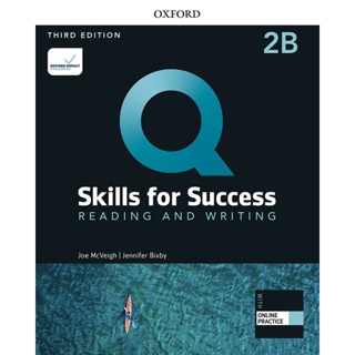 Bundanjai (หนังสือเรียนภาษาอังกฤษ Oxford) Q : Skills for Success 3rd ED 2 : Reading and Writing : Student Book B +iQ