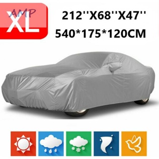 ⚡NEW 8⚡Car Cover 1pc Lightweight Rain Silver Waterproof Outdoor Sun Car Cover