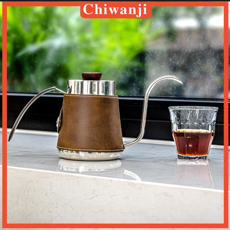 chiwanji-กาต้มน้ําดริปกาแฟ-แบบยาว-600-มล-สําหรับปิกนิก-ตั้งแคมป์-โรงแรม-ออฟฟิศ