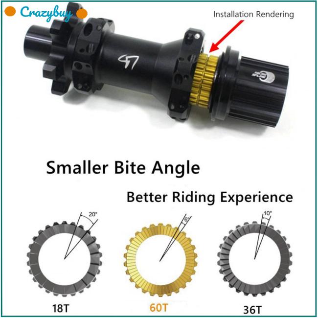 cr-วงล้อจักรยานเสือภูเขา-60t-ความแม่นยําสูง-ทนต่อการสึกหรอ-อุปกรณ์เสริม-สําหรับซ่อมแซมล้อฟรีฮับ