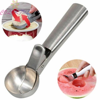 【COLORFUL】Ice Cream Scoop Cream Dipper Kitchen Supplie Perfectly Round Shape Kitchen Tools