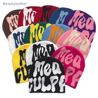 [Beautyoufeel] ใหม่ หมวกบีนนี่ถักนิตติ้ง ให้ความอบอุ่น คุณภาพสูง แฟชั่นสําหรับผู้หญิง และผู้ชาย 2023