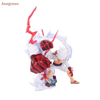 [Asegreen] โมเดลฟิกเกอร์ PVC รูปปั้นอนิเมะ Luffy Gear 5 Sun God Nika Luffy ของเล่น สําหรับเก็บสะสม