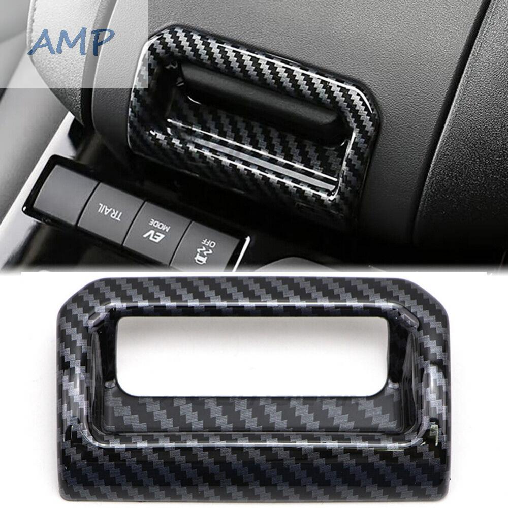 new-8-armrest-box-abs-plastic-black-brand-new-carbon-fiber-style-fit-for-toyota