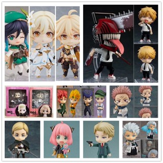 โมเดลฟิกเกอร์ All Nendoroid Genshin Impact Tokyo Avengers JoJos Bizarre Adventure Chainsaw Man My Hero Academia เปลี่ยนใบหน้าได้