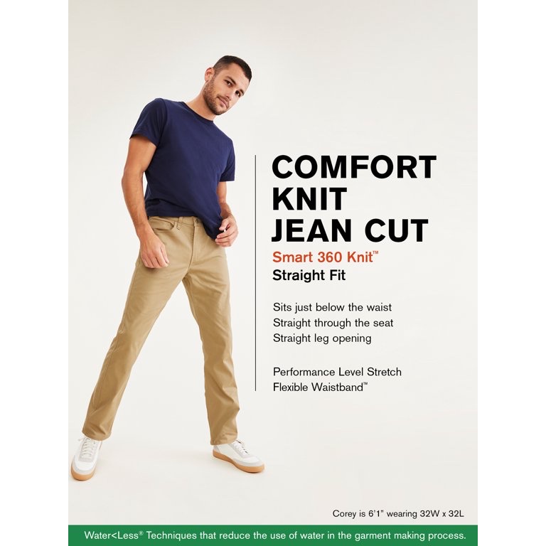 กางเกงเนื้อผ้า-ยืดหยุ่น-dockers-comfort-knit-jeans-cut-แท้