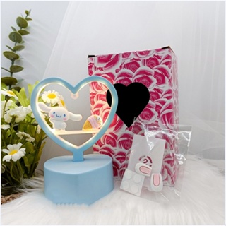 Anastaasia  โคมไฟ LED รูปหัวใจ ตกแต่งห้องนอน โคมไฟตั้งโต๊ะเล็ก