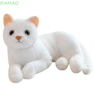 Damao หมอนตุ๊กตาแมวจําลอง แบบนิ่ม ของขวัญวันเกิด สําหรับตกแต่งบ้าน