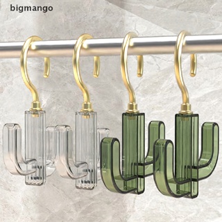 [bigmango] ตะขอแขวนผ้าพันคอ รูปกระบองเพชร หมุนได้ 360 องศา 1 ชิ้น