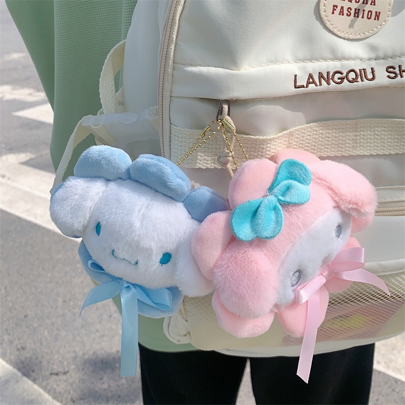 sanrio-พวงกุญแจ-จี้ตุ๊กตาดอกทานตะวันน่ารัก-สําหรับกระเป๋านักเรียน-กระเป๋าเป้สะพายหลัง
