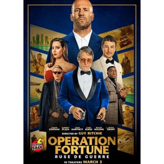 DVD ดีวีดี Operation Fortune Ruse de guerre (2023) ปฏิบัติการระห่ำโคตรคนฟอร์จูน (เสียง อังกฤษ | ซับ ไทย/อังกฤษ) DVD ดีวี