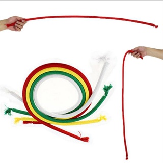 เชือกวิเศษแบบพกพา Soft Hard Bend Rope น้ำหนักเบาเชือกแข็ง Magician Props ของเล่น Universal Magic Trick Toy