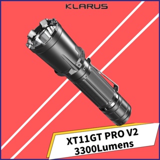 Klarus XT11GT Pro V2.0 ไฟฉาย LED 3300 Lumens CREE แบบชาร์จไฟได้