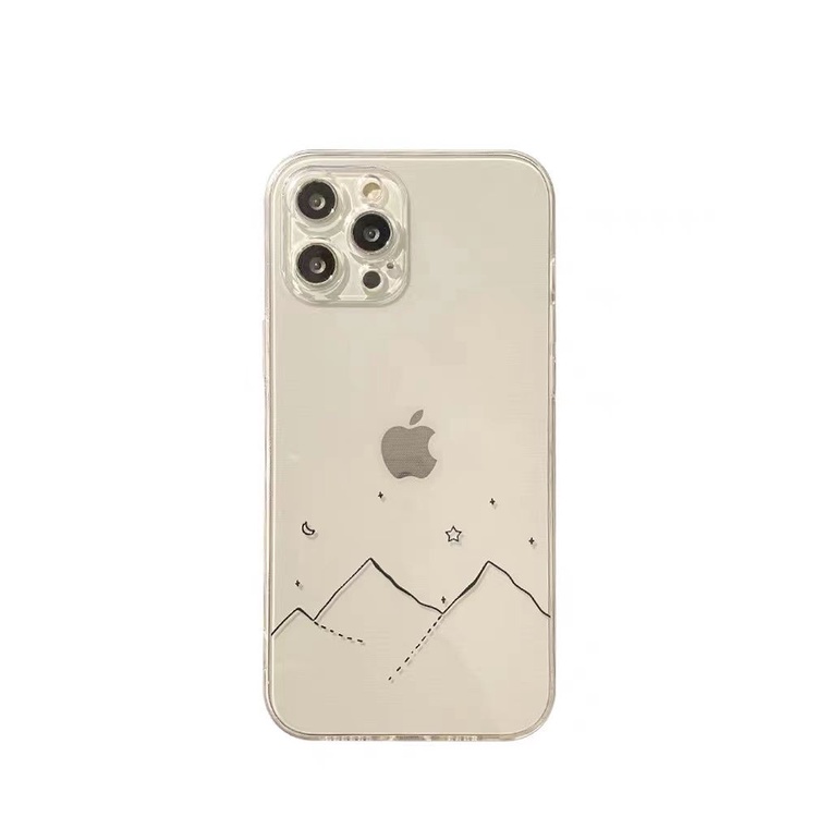 เคสโทรศัพท์มือถือใส-แบบนิ่ม-ลายภูเขา-สําหรับ-apple-iphone-8plus-1312-6s-7-11-xr-14-mfv1