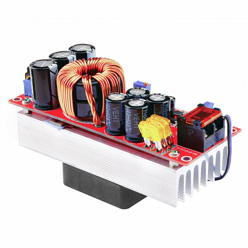 1500W 30A DC Converter Boost Step-up Power Supply Module IN 10-60V OUT ...