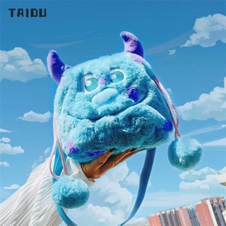 TAIDU กระเป๋าสะพายไหล่ Plush Monster กระเป๋าสะพายข้าง เทรนด์แฟชั่น น่ารัก สบายๆ แมทช์ได้หมด