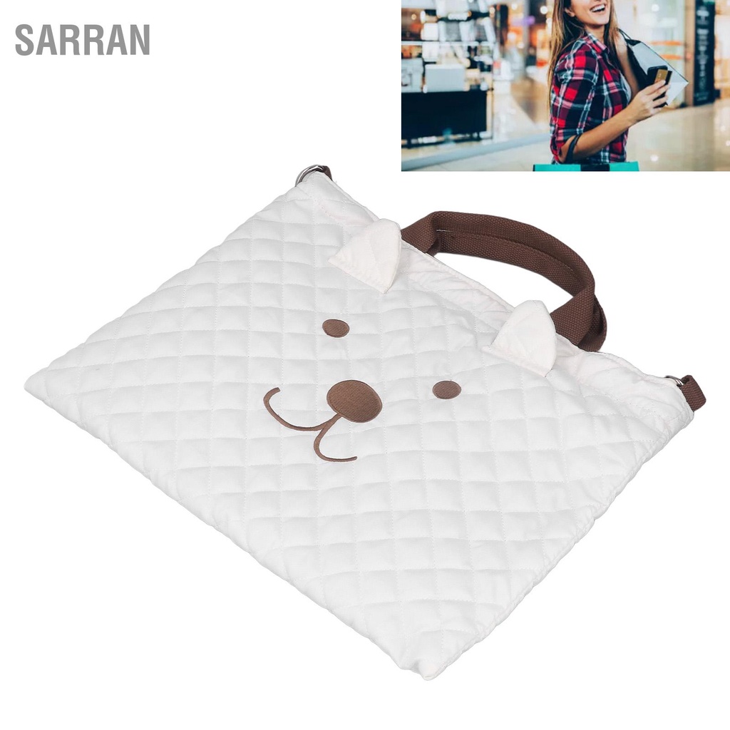 sarran-กระเป๋าถือมัลติฟังก์ชั่นความจุขนาดใหญ่พกพากระเป๋าช้อปปิ้งพร้อมสายสะพายไหล่และซิป