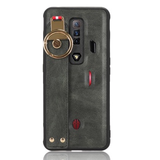 สําหรับ ZTE Nubia Red Magic 8 Pro Plus 7 Pro สายรัดข้อมือ ที่ใส่โทรศัพท์หนัง ซิลิโคนนิ่ม กันกระแทก