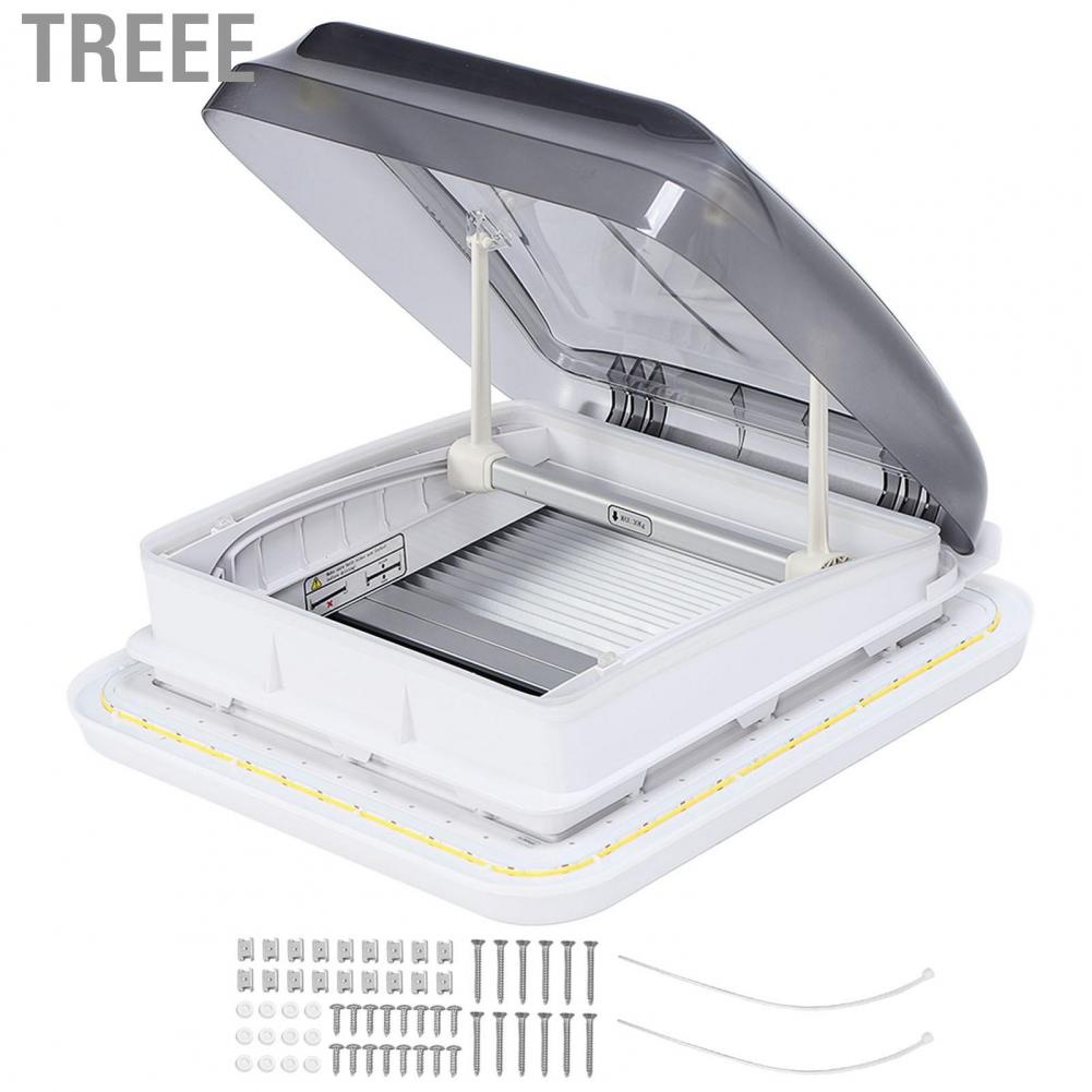 Treee Pushed Outwards Rv Skylight Window Push and Pull Opening 60