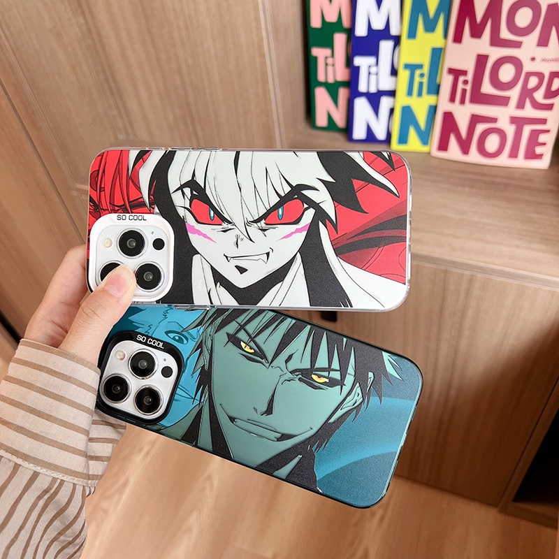 เคสโทรศัพท์มือถือ-ผิวด้าน-พิมพ์ลายอินุยาฉะ-bleach-kurosaki-ichigo-สองชั้น-สําหรับ-iphone-14-pro-max-13-12-pro-max-11