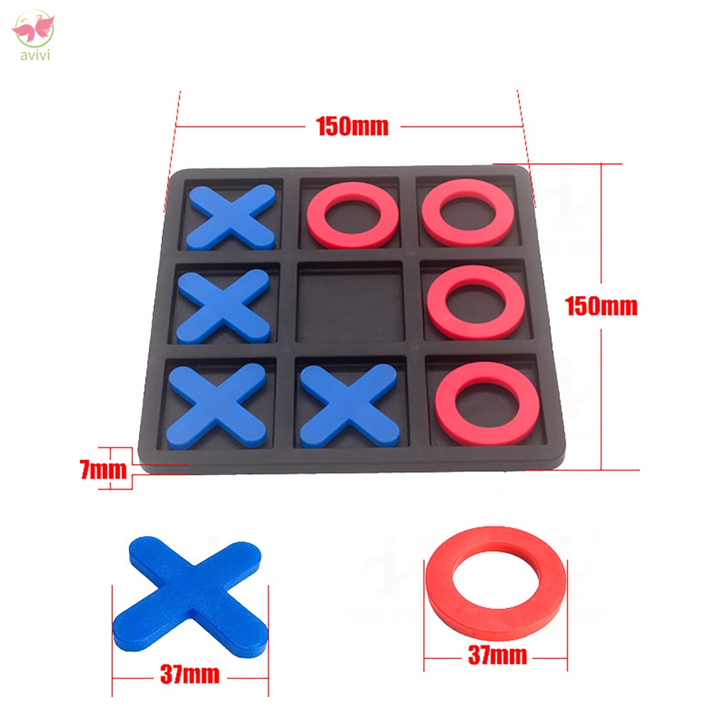 เกมกระดานหมากรุก-ประณีต-ฝีมือประณีต-ไม่แตกง่าย-ของเล่น-tictactoe-สําหรับเด็ก