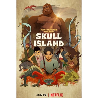 หนัง DVD ออก ใหม่ Skull Island (2023) มหาภัยเกาะกะโหลก (8 ตอน) (เสียง ไทย/อังกฤษ/ญี่ปุ่น | ซับ ไทย/อังกฤษ/ญี่ปุ่น) DVD ด