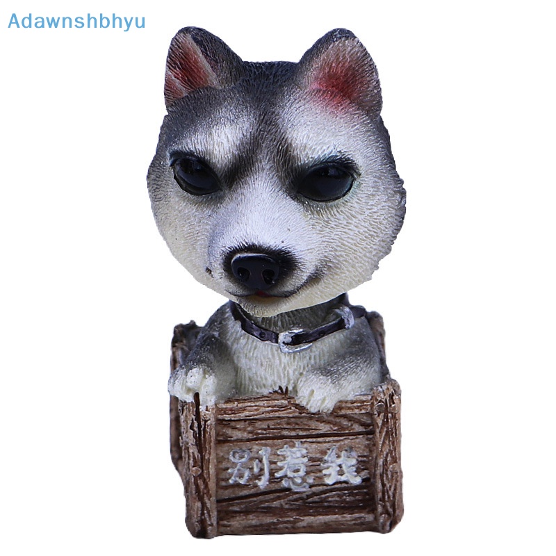 adhyu-nodding-dog-ตุ๊กตาสุนัขน่ารัก-เขย่าหัวได้-เครื่องประดับ-สําหรับตกแต่งภายในรถยนต์-th