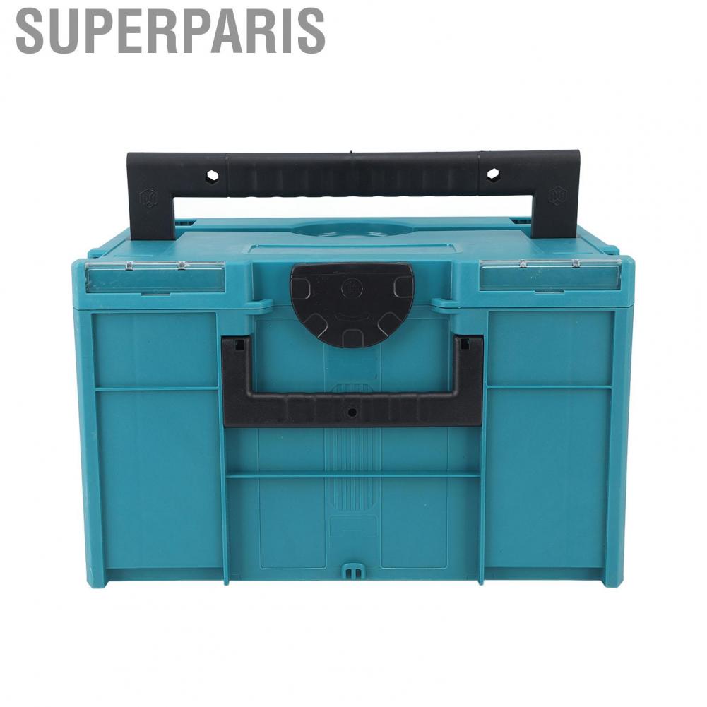 Superparis Hardware Storage Box Large Stackable Parts Multifunctional ABS Housing for Sorting