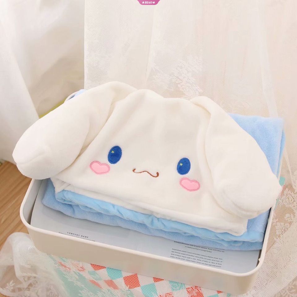 เสื้อคลุม-ผ้าห่ม-ลาย-sanrio-cinnamoroll-kuromi-melody-แฟชั่นฤดูหนาว-สําหรับบ้าน-หอพัก