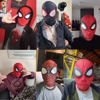 🚚 มีสินค้า หน้ากากสไปเดอร์แมน หน้ากากไอ้แมงมุม Spiderman Mask Party Cosplay Mask หน้ากาก ใส่ได้ทั้งเด็กและผู้ใหญ่