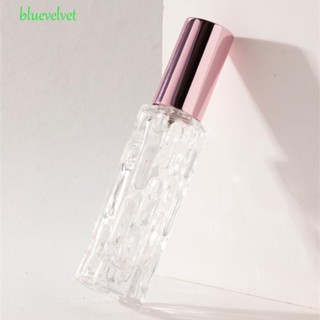 Bluevelvet ขวดแก้วใส่น้ําหอม แบบใส ขนาดเล็ก แบบพกพา คุณภาพสูง สําหรับผู้หญิง