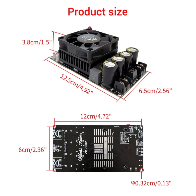 3c-บอร์ดขยายเสียง-tpa3255-300w-300w-600w-หรือออดิโอไฟล์-และผู้ที่ชื่นชอบเสียง-mcu-diy