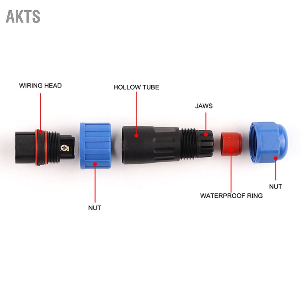 akts-ขั้วต่อกันน้ำสี่เหลี่ยม-4-รู-ip68-ปลั๊กไฟการบิน-250v-45a-สำหรับสายเคเบิล-lp28